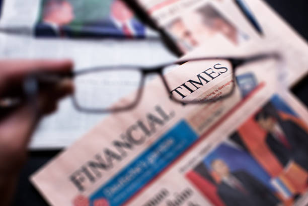 Izmir, turkey may 24, 2014: financial times newspaper,